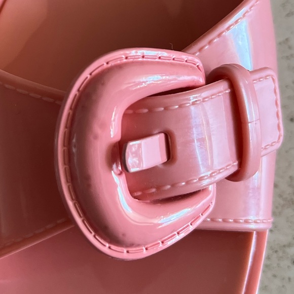 Veronica Beard pink slide sandals - Picture 12 of 14